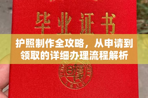 锦屏护照制作全攻略，从申请到领取的详细办理流程解析